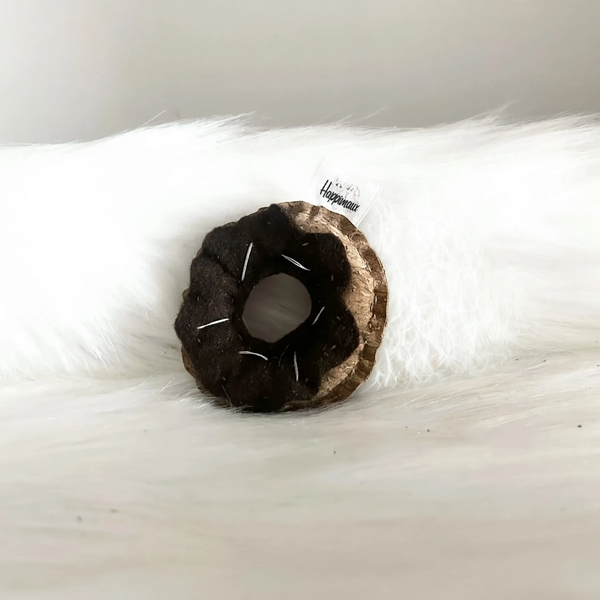 Donut chocolat pour chat
