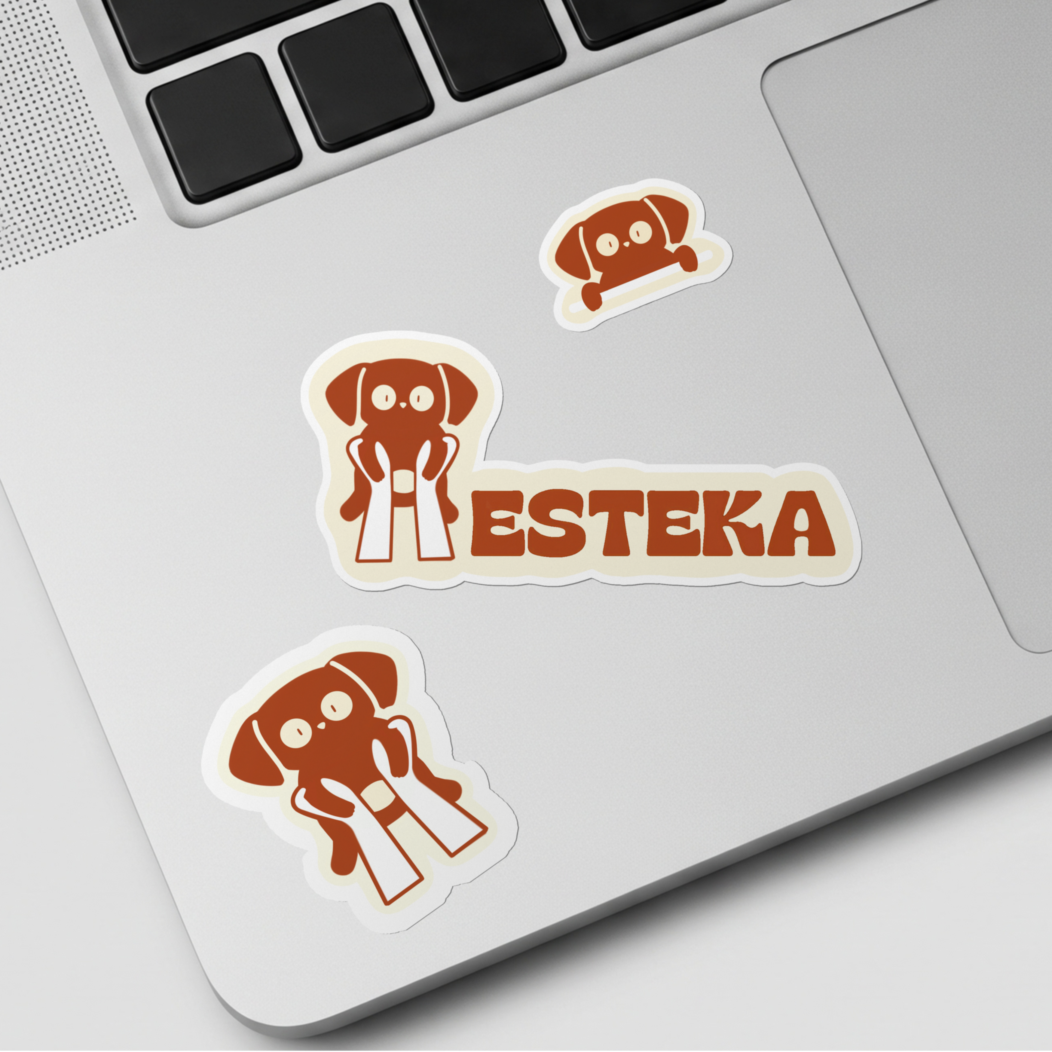 Pack de 3 stickers Hesteka